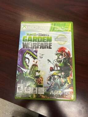 Plants vs. Zombies Garden Warfare - Xbox 360 (Platinum Hits) - Cracked Case